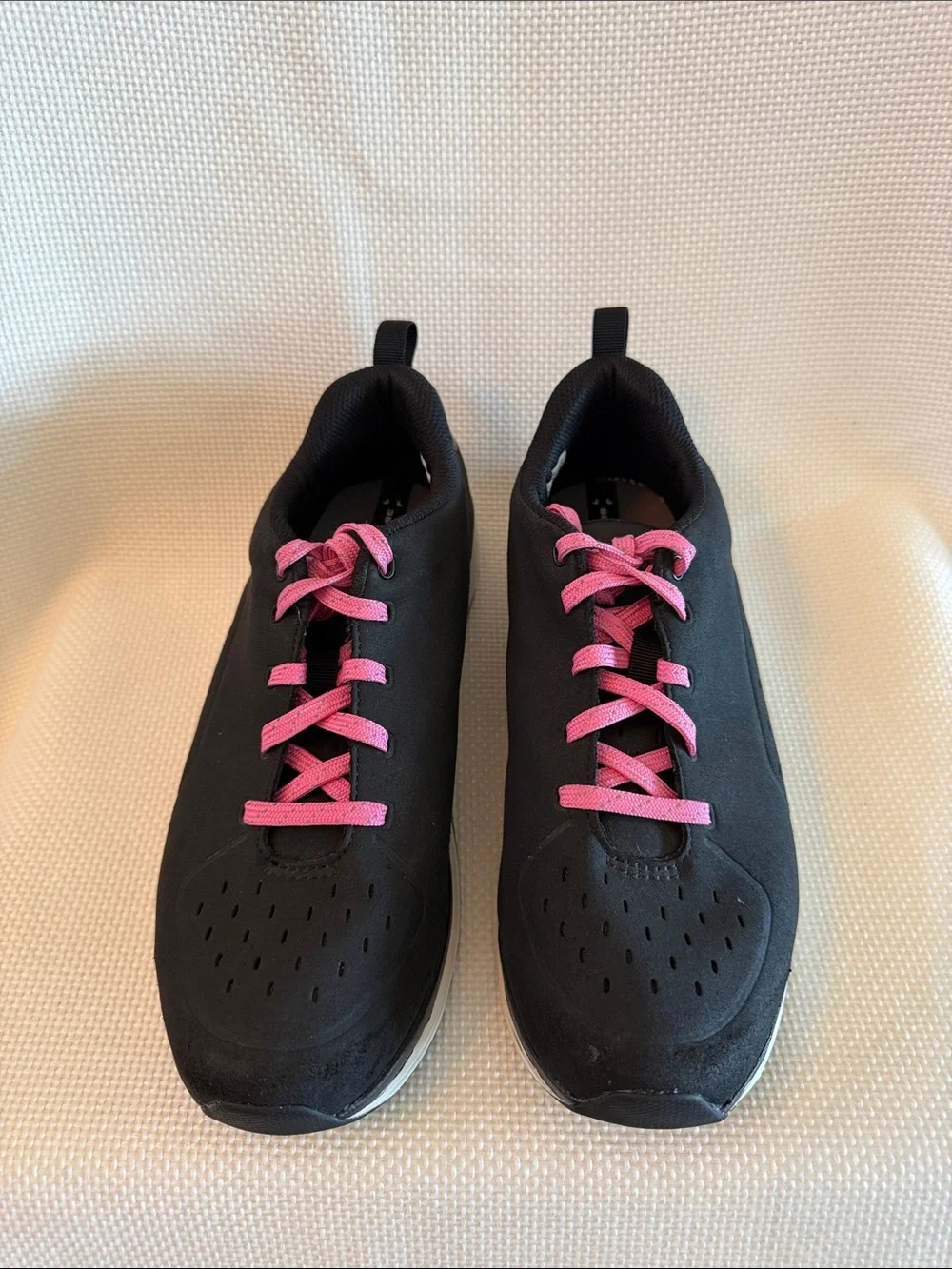 Shimano Women's Cycling Shoes Size 38 (6.5) Black Pink CT500-W Bolt Cleat